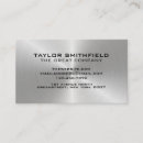 Search for concrete construction business cards Metal