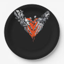Search for halloween skeleton plates Goth valentine