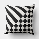 Search for black and white geometric cushions Chequered