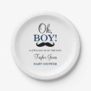 Search for oh boy baby shower plates Modern