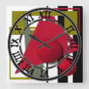 Search for abstract geometric shapes clocks Triangles