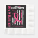 Search for breast cancer napkins Support