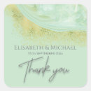 Search for mint thank you stickers Calligraphy