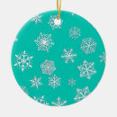 Search for white peacock christmas tree decorations Turquoise