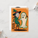 Search for ghost halloween invitations Vintage