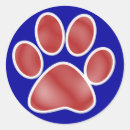 Search for red paw stickers Animal