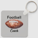 Search for football coach key rings Funny