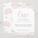 Search for baby girl birthday invitations Polka dots
