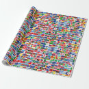 Search for tourism wrapping paper World