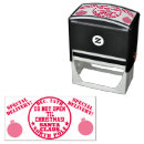 Search for north pole delivery rubber stamps Typography