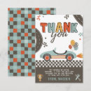 Search for race car thank you cards Racing party
