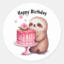 Search for happy sloth stickers Wildlife