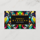 Search for stained glass business cards Abstract