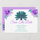 Search for peacock save the dates Blue