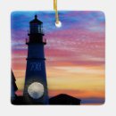 Search for maine lighthouse christmas tree decorations Sunrise