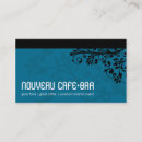 Search for element business cards Blue