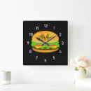Search for burger clocks Fun
