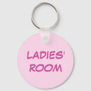 Search for ladies room key rings Lady