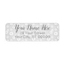 Search for upscale return address labels Grey