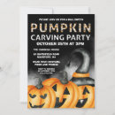 Search for black and orange halloween invitations Jack o lantern