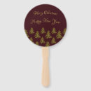 Search for christmas hand fans Golden