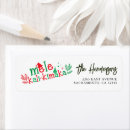 Search for mele return address labels Merry christmas