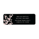 Search for cherry blossom return address labels weddings Floral
