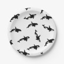 Search for whale paper plates Underwater