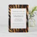 Search for tiger stripes invitations Animal