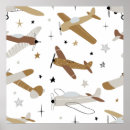 Search for airplane nursery art Vintage