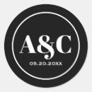 Search for announcement wedding stickers Modern