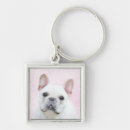 Search for cream key rings French bulldog