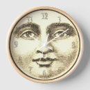 Search for moon face clocks Man in the moon