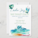 Search for bach party invitations Beach