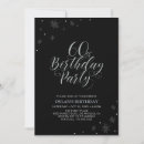 Search for black and silver invitations Typography