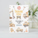 Search for construction birthday thank you cards Dump everything