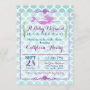 Search for purple mermaid baby shower invitations Girls