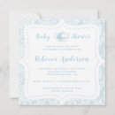 Search for damask baby shower invitations Chic