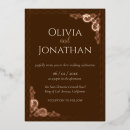 Search for bronze foil invitations Elegant