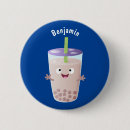 Search for bubble tea badges Cute
