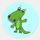 Search for cute alligator stickers Crocodile