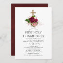 Search for vintage first communion invitations Modern