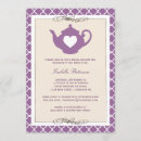 Search for teapot bridal shower invitations Vintage