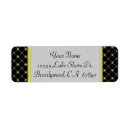 Search for crossing return address labels Black