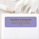 Search for modern gold return address labels Chic