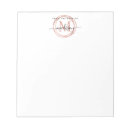 Search for rose gold notepads Elegant
