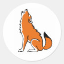Search for wolf howling stickers Coyote