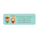 Search for reindeer return address labels Girl