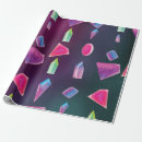 Search for gem wrapping paper Purple