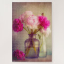 Search for peony puzzles Floral still life